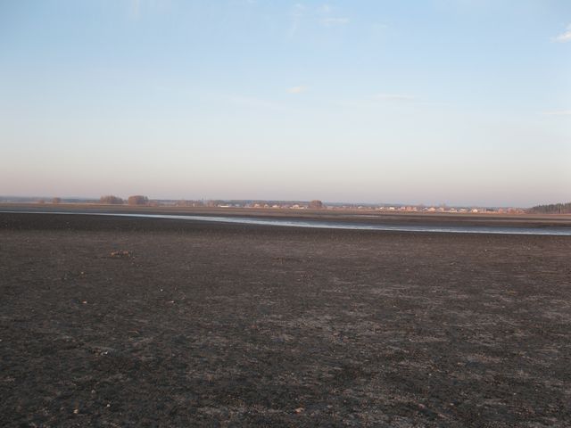 Фотографии Усинского залива после засухи 2010 года