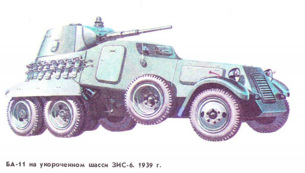 Бронеавтомобили СССР - БА-10, БА-11, БА-20, БА-27, ЛБ-62