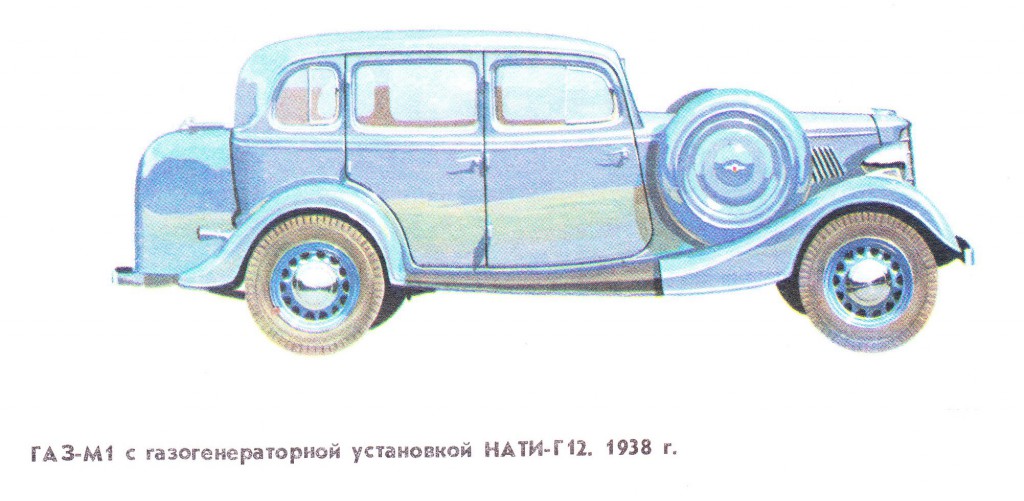 История развития двигателей - ГАЗ-11, КИМ-10, газогенераторных автомобилей и первых электромобилей